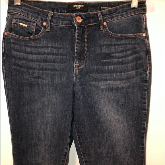 Nine West jeans size 8 gramercy skinny crop - Picture 1 of 10